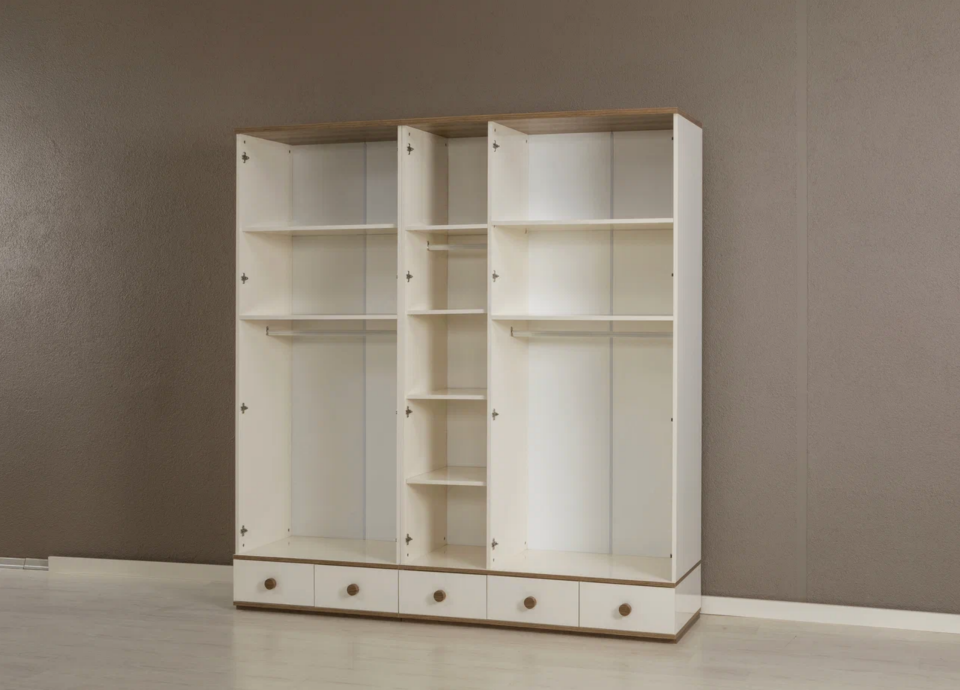 BOHEM TEK CAM KAPAKLI GARDROP