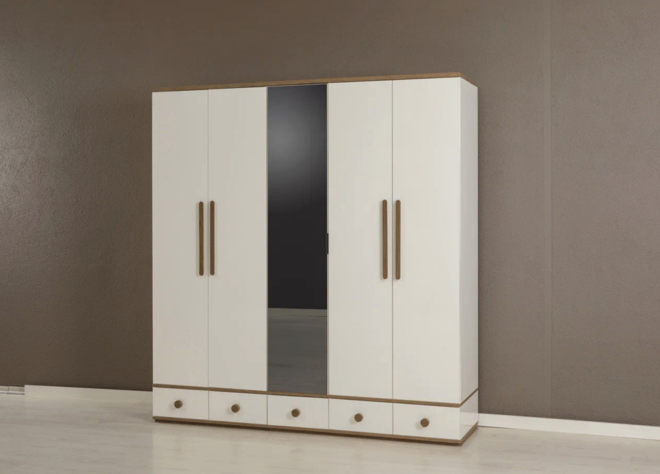 BOHEM TEK CAM KAPAKLI GARDROP