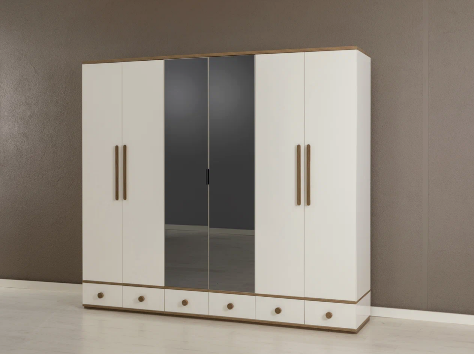 BOHEM CAM KAPAKLI GARDROP