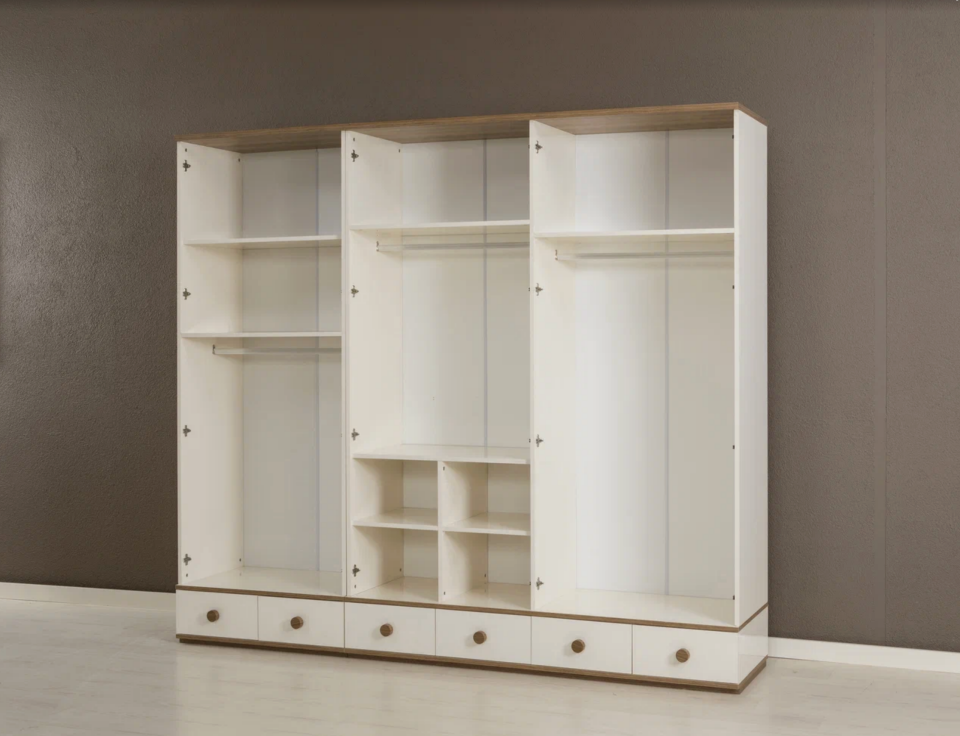 BOHEM CAM KAPAKLI GARDROP